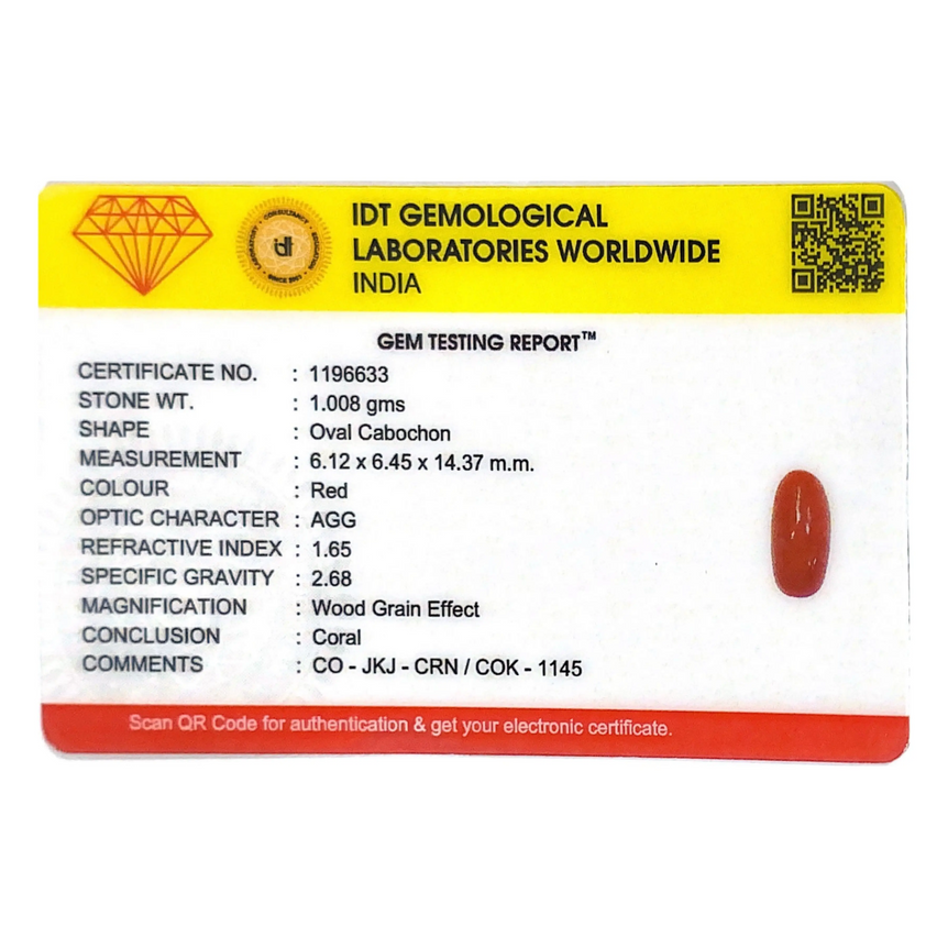 Red Coral - 5.04 Carat