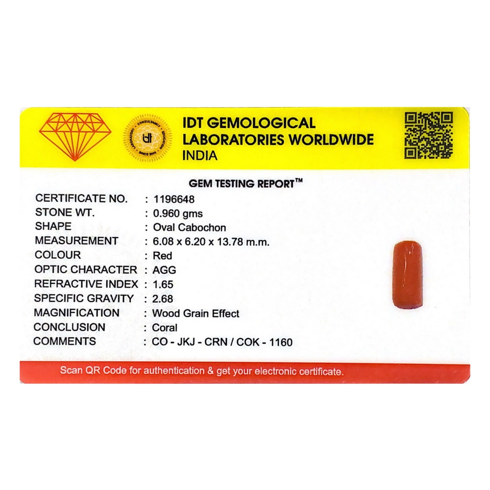 Red Coral - 4.8 Carat