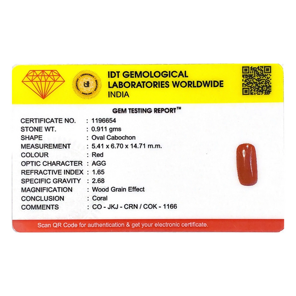 Red Coral - 4.56 Carat