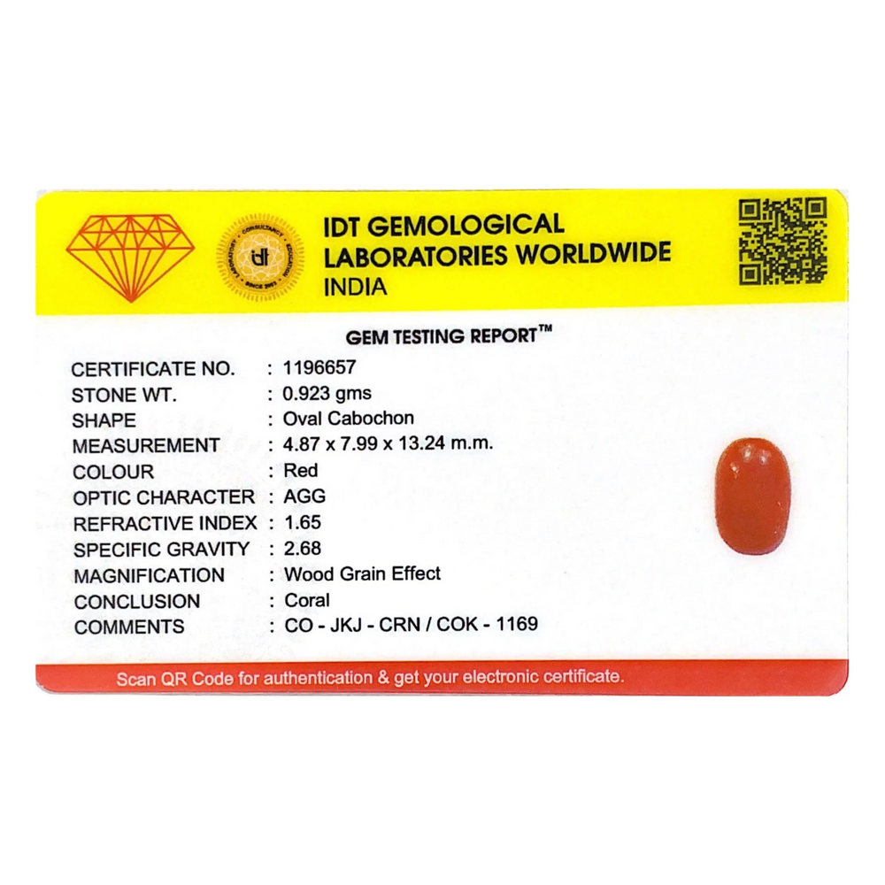 Red Coral - 4.62 Carat