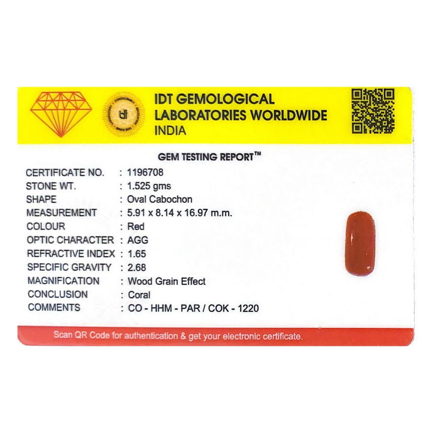 Red Coral - 7.63 Carat