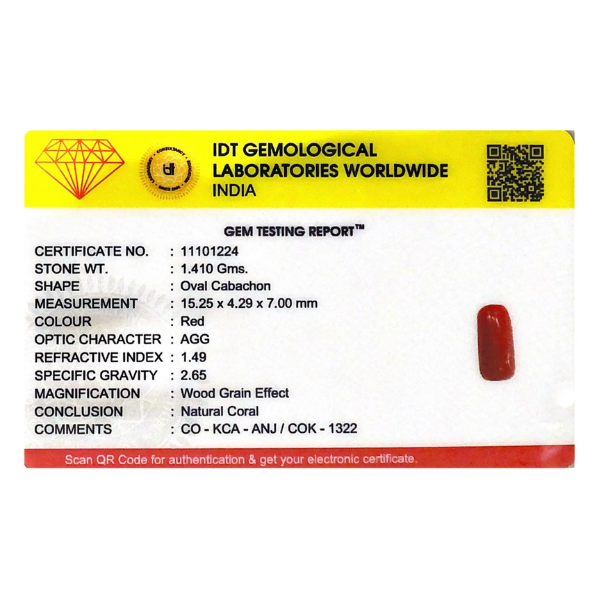 Red Coral - 7.05 Carat