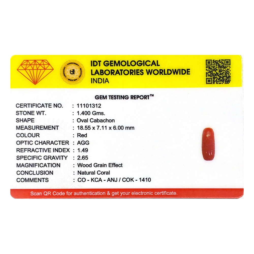 Red Coral - 7 Carat