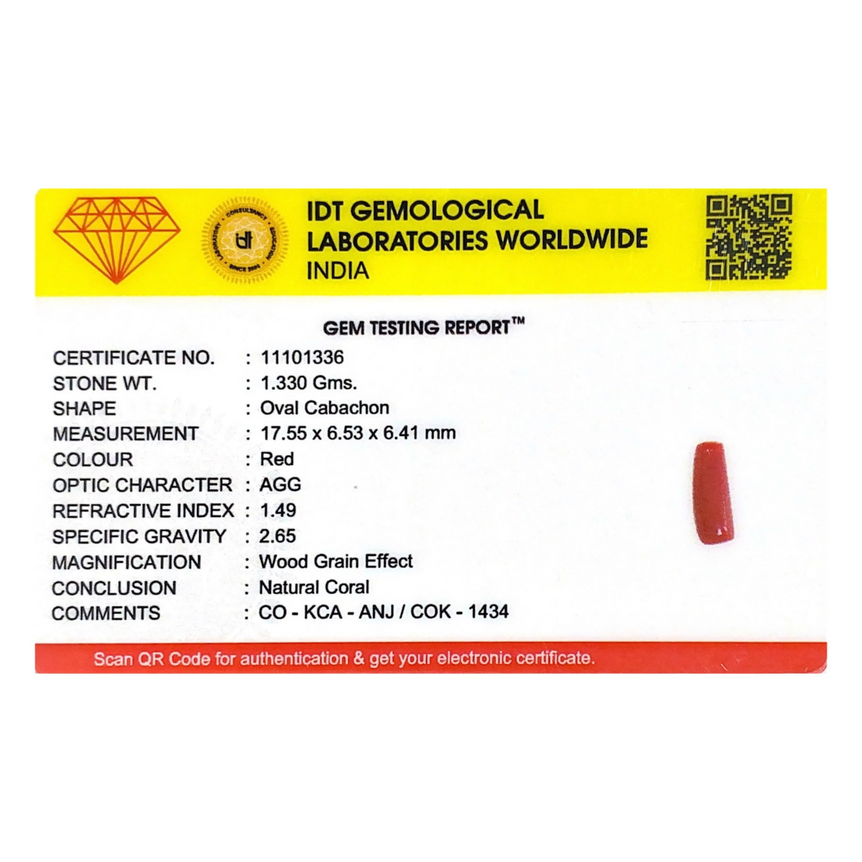 Red Coral - 6.65 Carat