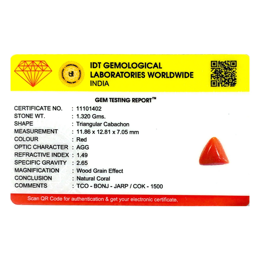 Red Coral - 6.6 Carat