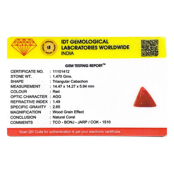 Red Coral - 7.35 Carat