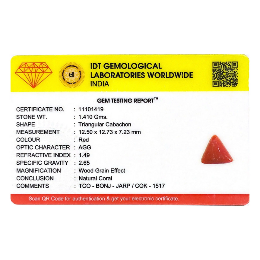 Red Coral - 7.05 Carat