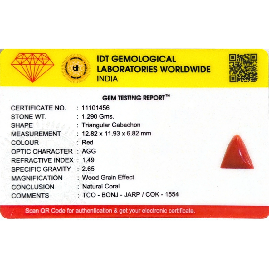 Red Coral - 6.45 Carat