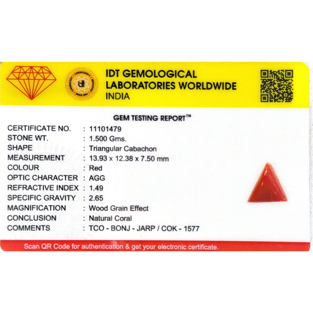 Red Coral - 7.5 Carat