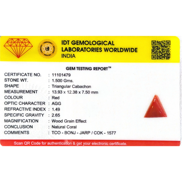 Red Coral - 7.5 Carat