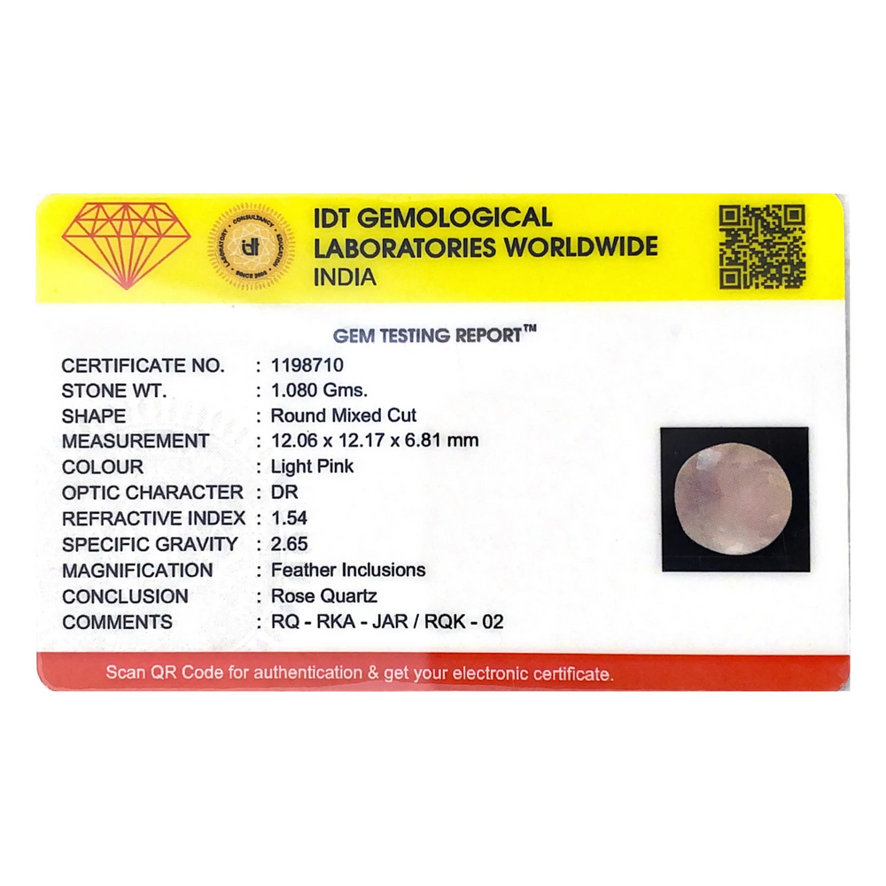 Rose Quartz - 5.4 Carat