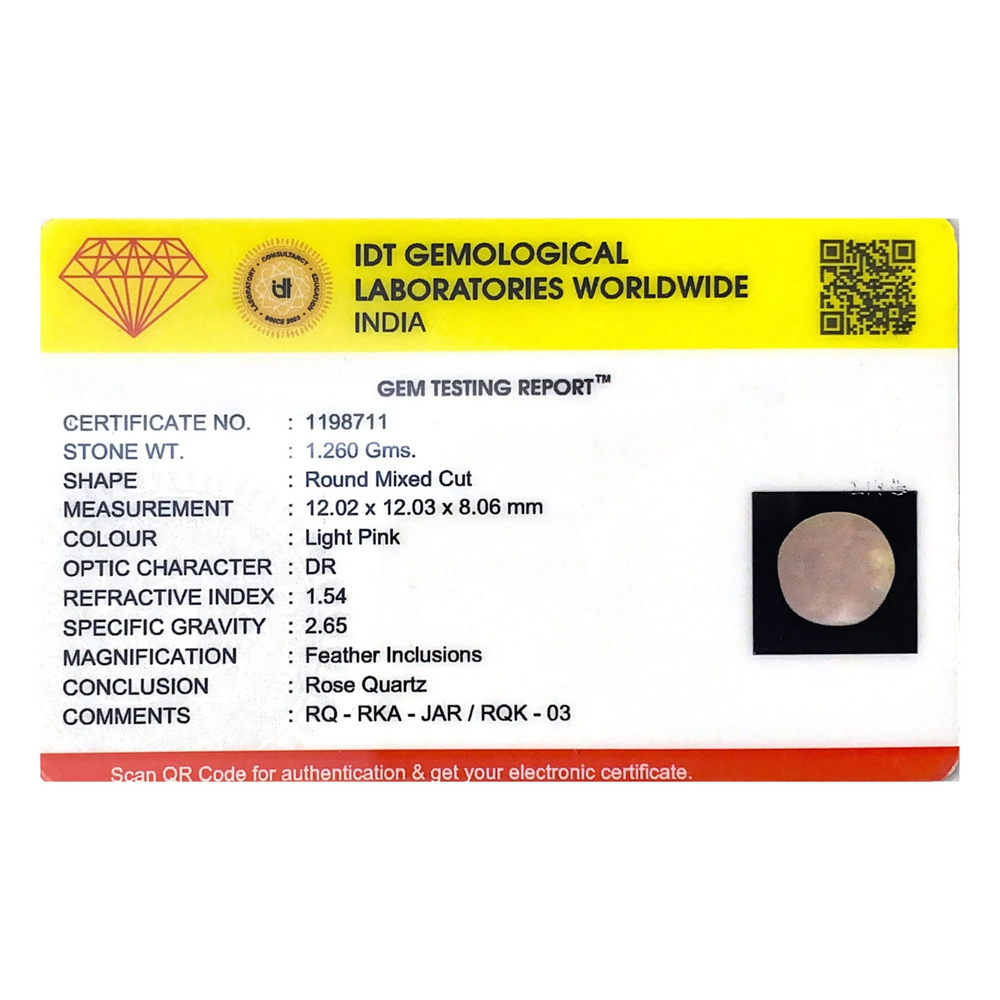 Rose Quartz - 6.3 Carat