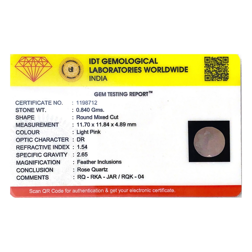 Rose Quartz - 4.2 Carat