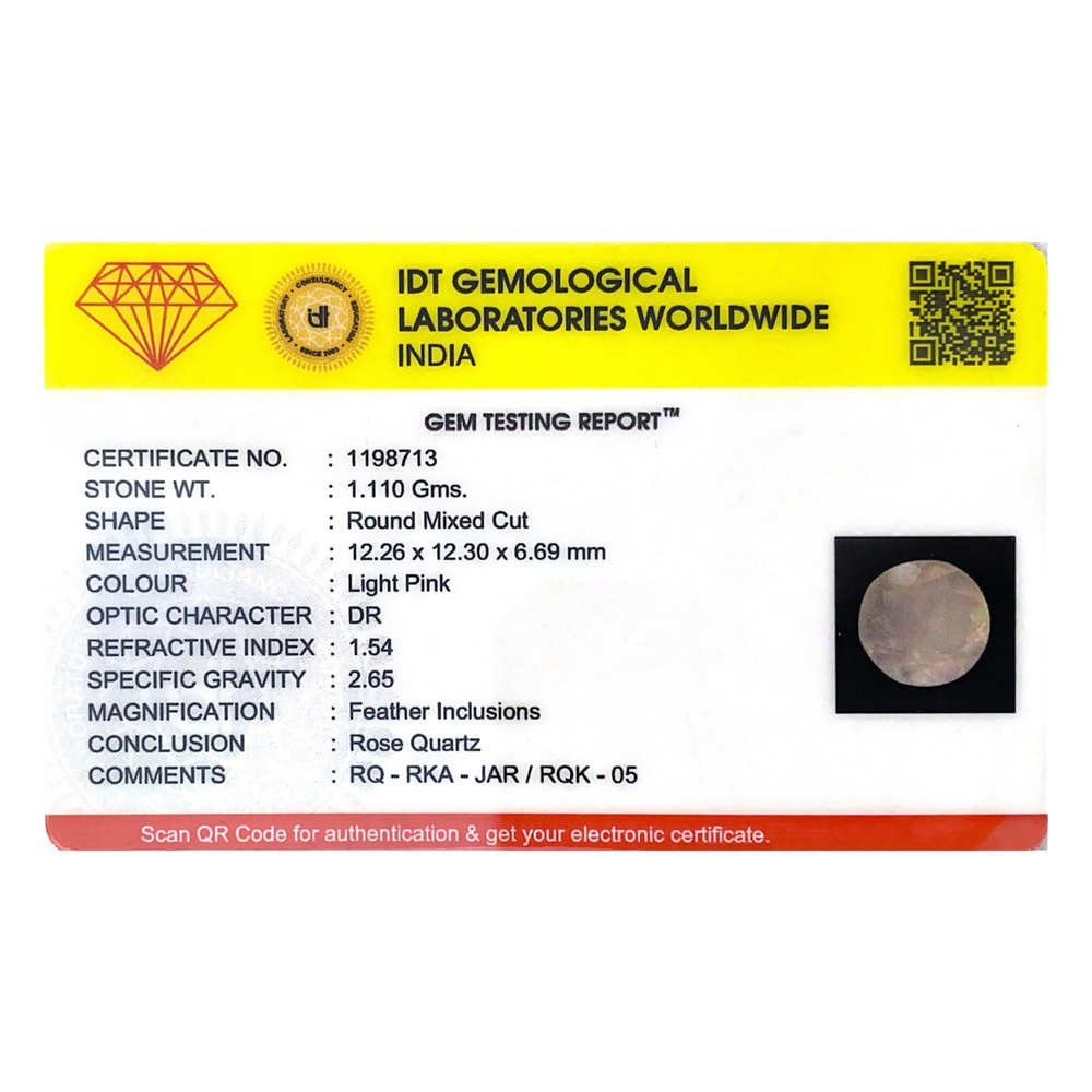 Rose Quartz - 5.55 Carat