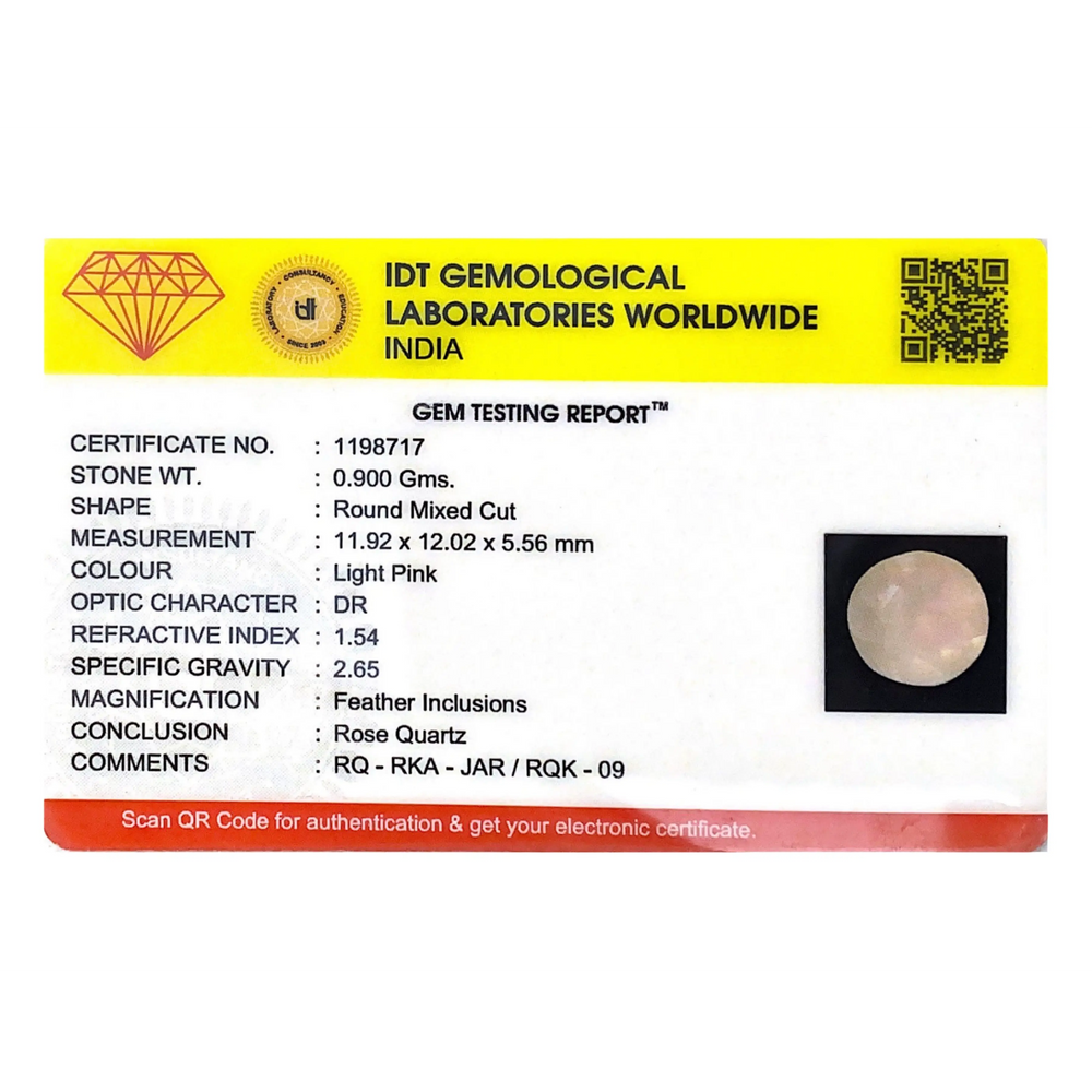 Rose Quartz - 4.5 Carat