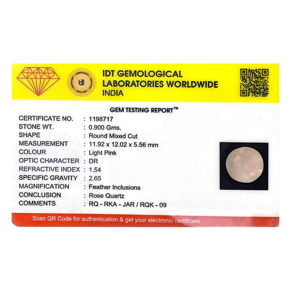 Rose Quartz - 4.5 Carat