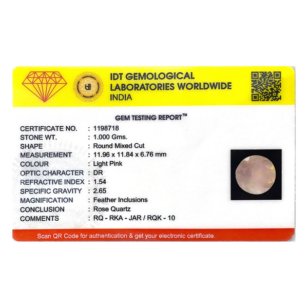Rose Quartz - 5 Carat
