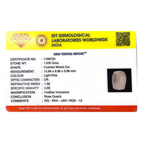 Rose Quartz - 5.15 Carat