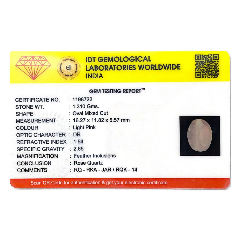 Rose Quartz - 6.55 Carat