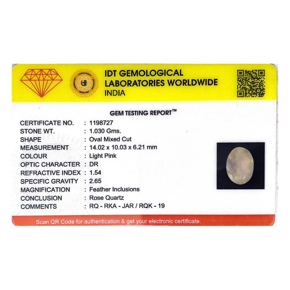 Rose Quartz - 5.15 Carat