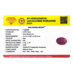 African Ruby - 4.35 Carat - Pramogh