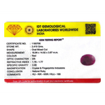 African Ruby - 12.05 Carat - Pramogh