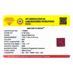 Ruby - 3.7 Carat - Pramogh
