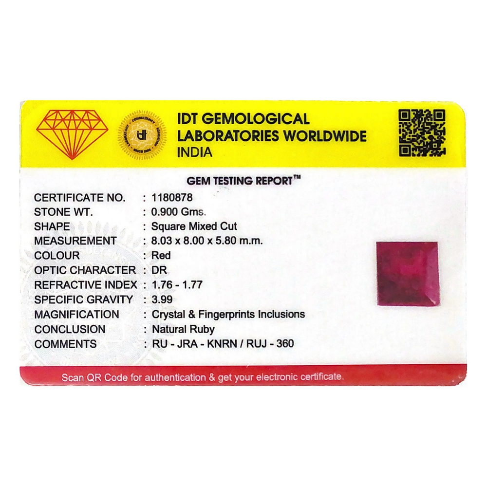 Ruby - 4.5 Carat - Pramogh