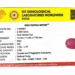 Ruby - 12.75 Carat