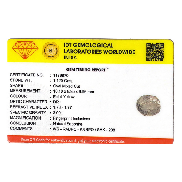 White Sapphire - 5.6 Carat
