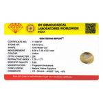 Yellow Sapphire - 3.05 Carat