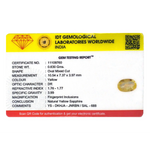Yellow Sapphire - 3.15 Carat