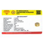 Yellow Sapphire - 4.25 Carat
