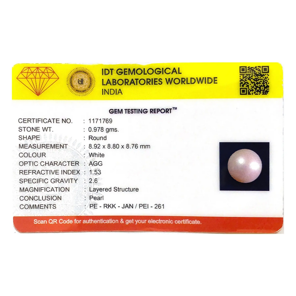 Pearl - 4.89 Carat - Pramogh