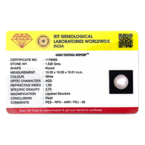 Pearl - 7.6 Carat - Pramogh
