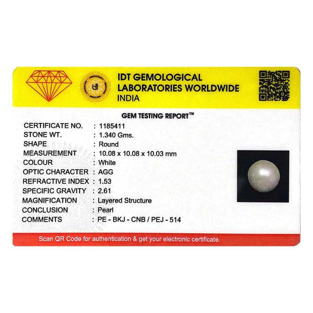 Pearl - 6.7 Carat - Pramogh