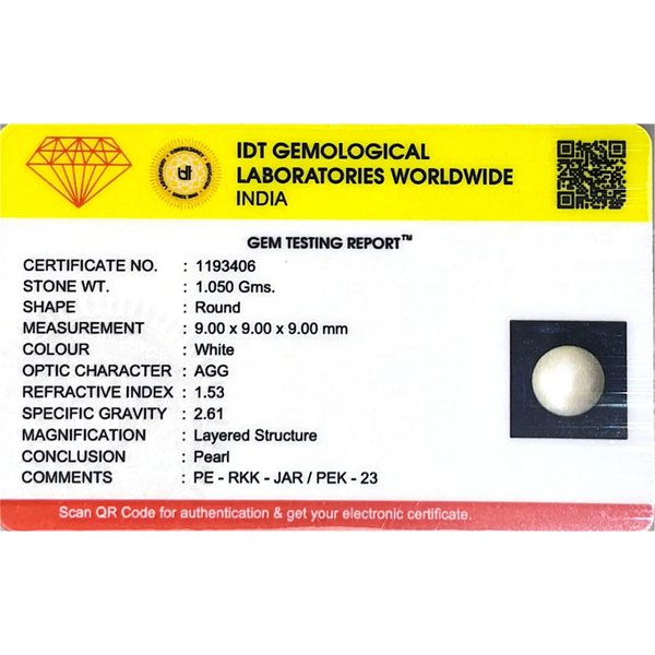 Pearl - 5.25 Carat