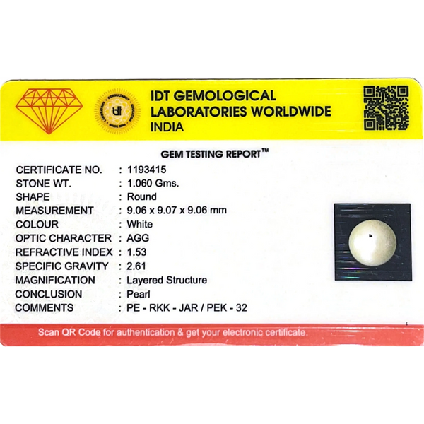 Pearl - 5.3 Carat
