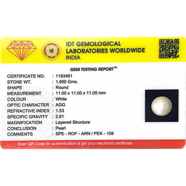 Pearl - 9.75 Carat