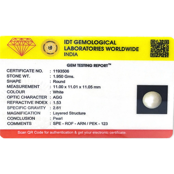 Pearl - 9.75 Carat
