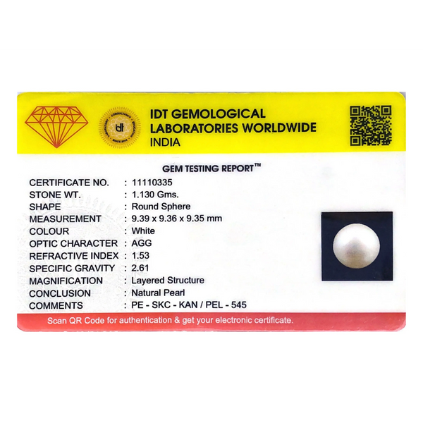 Pearl - 5.65 Carat