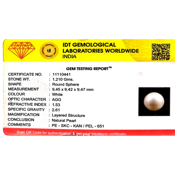 Pearl - 6.05 Carat