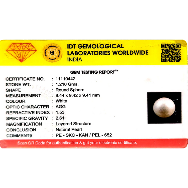 Pearl - 6.05 Carat