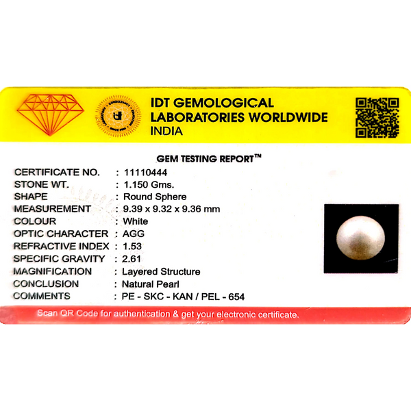Pearl - 5.75 Carat