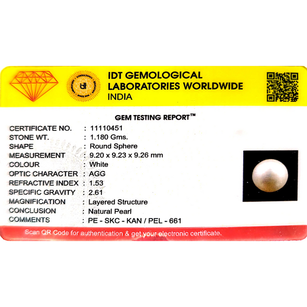 Pearl - 5.9 Carat