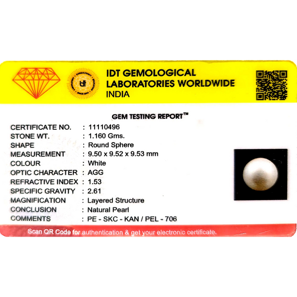 Pearl - 6.05 Carat