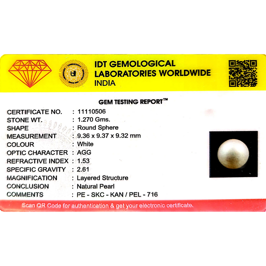 Pearl - 6.35 Carat
