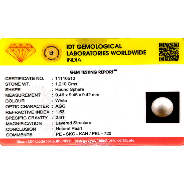 Pearl - 5.75 Carat