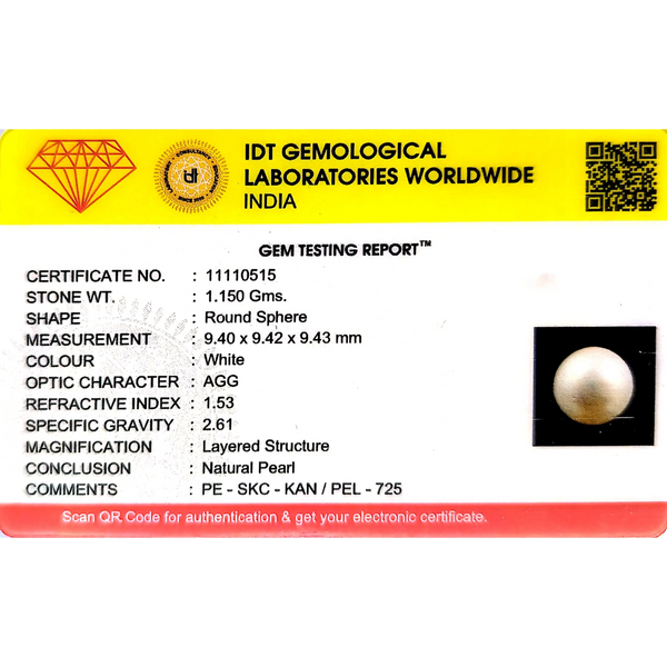 Pearl - 5.75 Carat