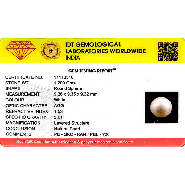 Pearl - 5.85 Carat